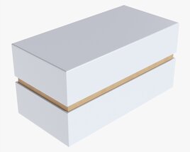 Paper Gift Box Mockup 05 3Dモデル