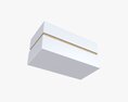Paper Gift Box Mockup 05 3D-Modell