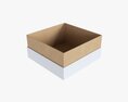 Paper Gift Box Mockup 06 Modello 3D