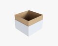 Paper Gift Box Mockup 08 3D 모델 