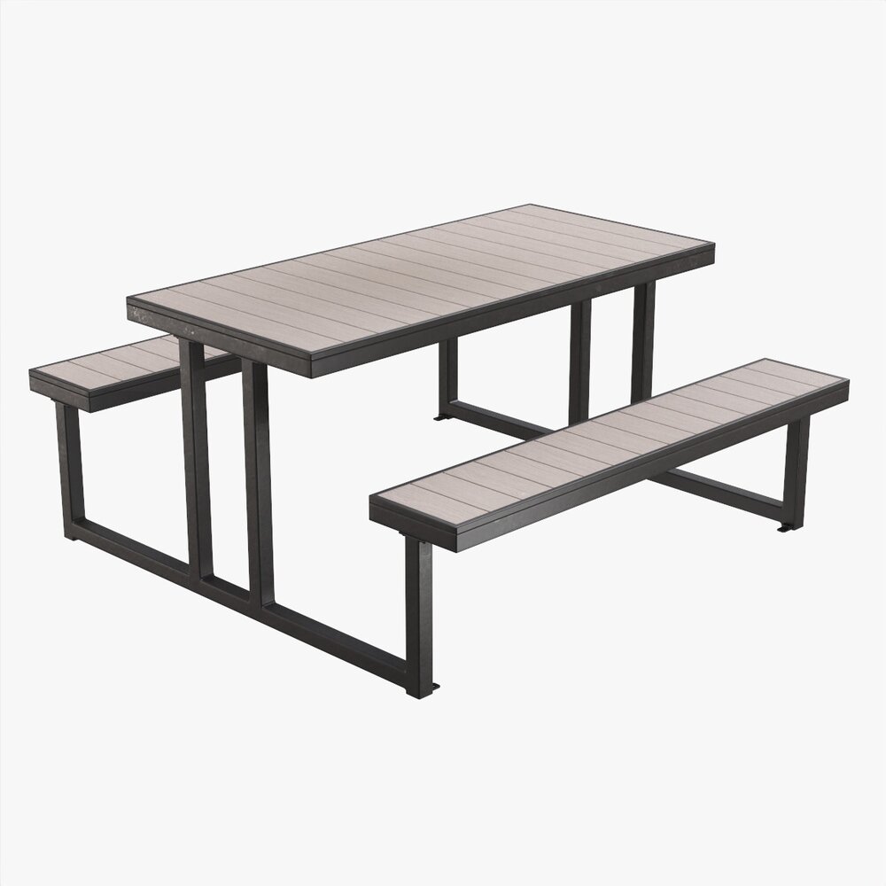 Picnic Table 3D модель