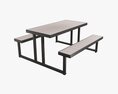 Picnic Table Modello 3D