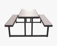 Picnic Table 3D-Modell