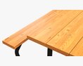 Portable Outdoor Picnic Table 3Dモデル