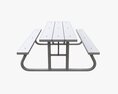 Portable Outdoor Picnic Table Modèle 3d