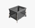 Portable Travel Cot 3D-Modell