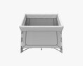 Portable Travel Cot 3D-Modell