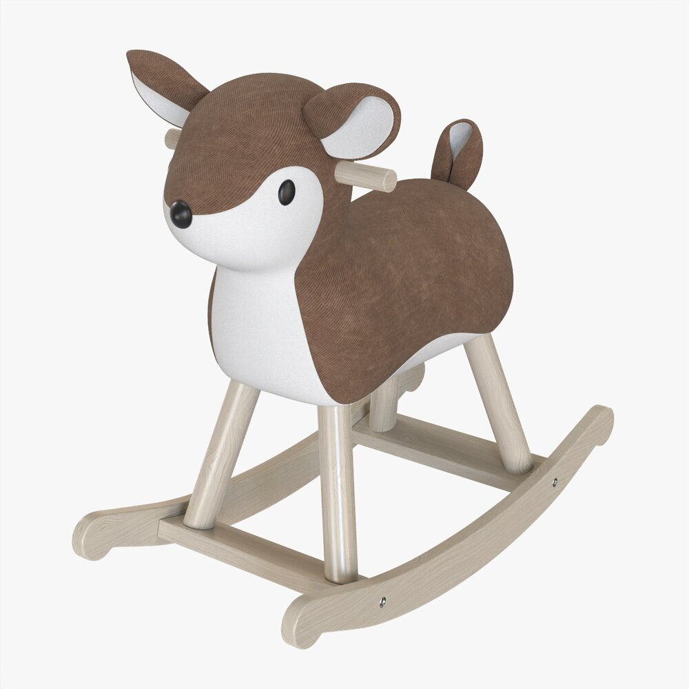 Rocking Deer Ride-On 3D model