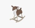 Rocking Deer Ride-On Modelo 3d