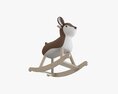 Rocking Deer Ride-On Modelo 3d