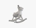 Rocking Deer Ride-On 3D 모델 