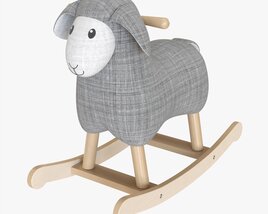 Rocking Lamb Ride-On Modèle 3D