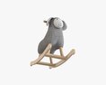 Rocking Lamb Ride-On Modello 3D