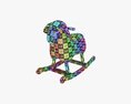 Rocking Lamb Ride-On 3D 모델 