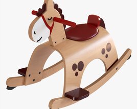 Rocking Pony Ride-On 3D-Modell