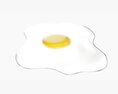 Fried Egg 3D-Modell