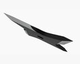 Shuriken Throwing Ninja Knife 08 3D 모델 