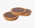 Biscuits With Chocolate 3D-Modell