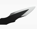 Throwing Knife 02 3D модель