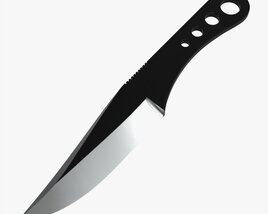 Throwing Knife 04 3D-Modell