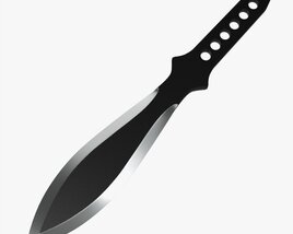 Throwing Knife 06 Modelo 3d