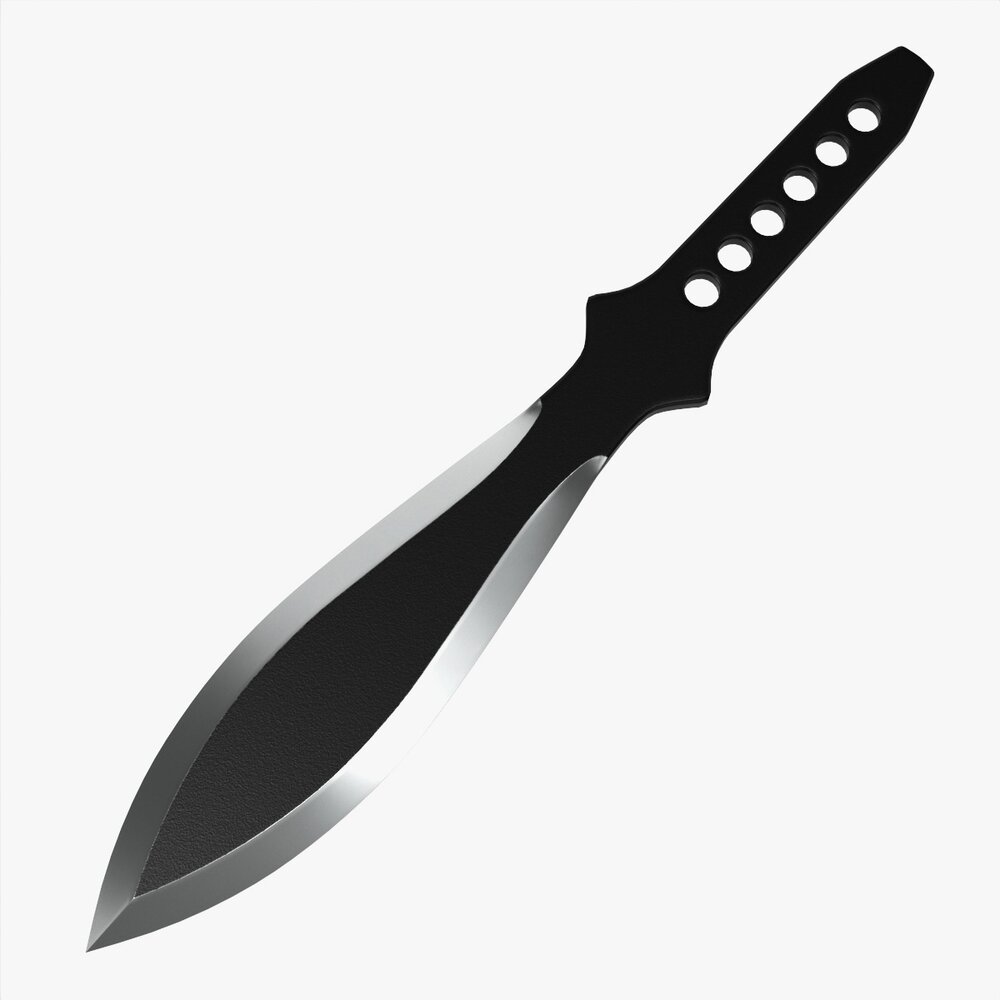 Throwing Knife 06 3D model
