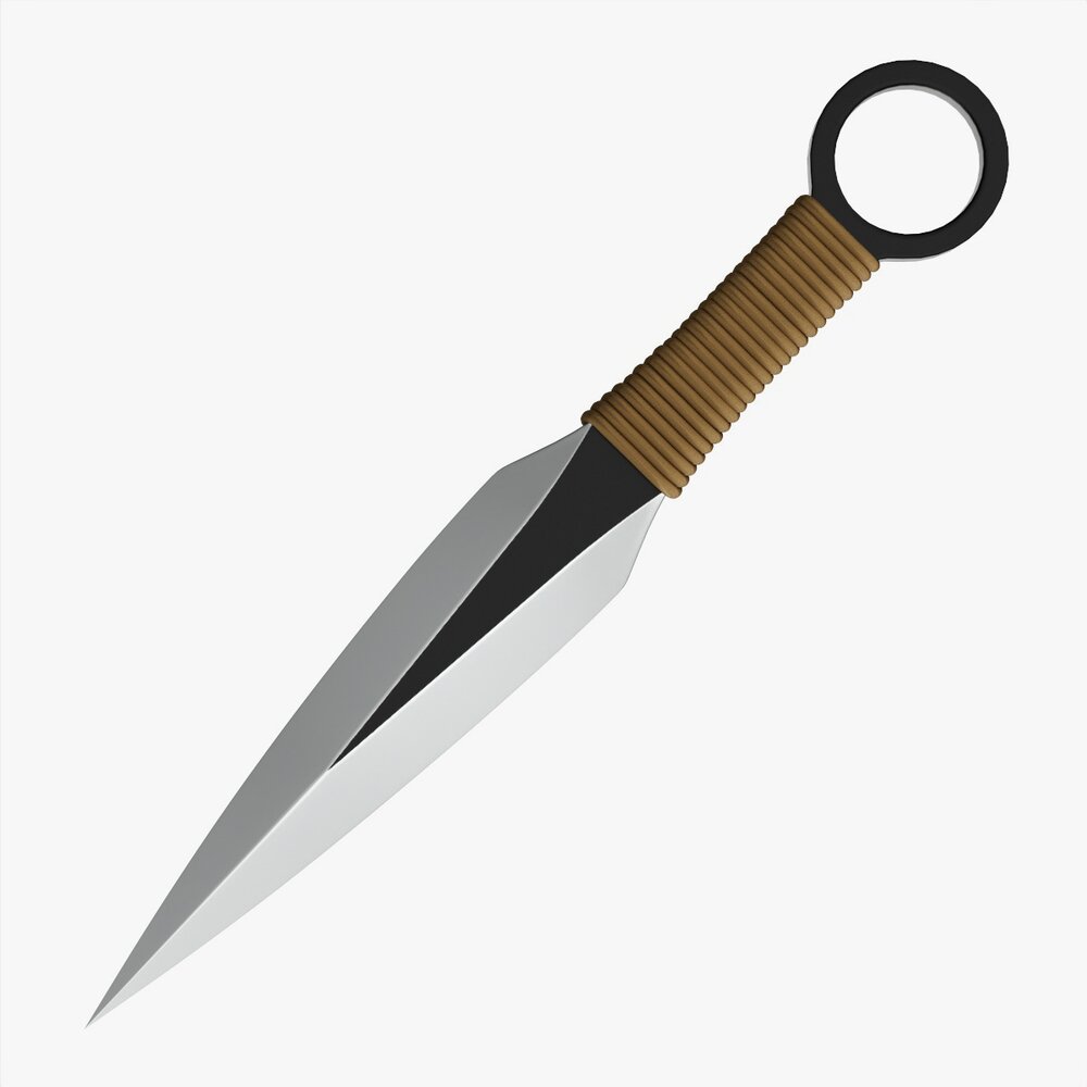 Throwing Knife 07 Modello 3D