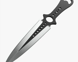 Throwing Knife 08 3D-Modell