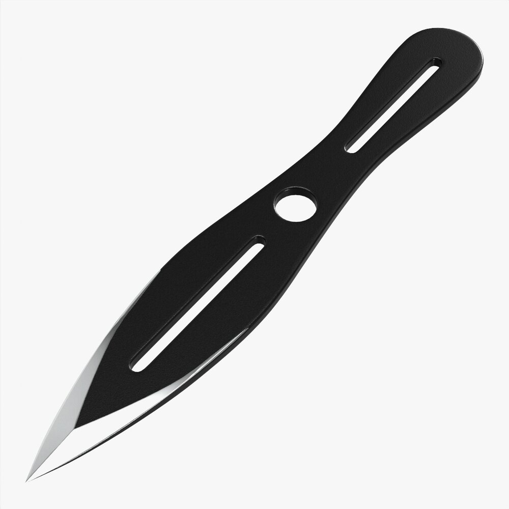 Throwing Knife 09 Modelo 3d