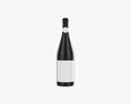 Wine Bottle 1l Mockup 18 3D модель