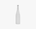 Wine Bottle 1l Mockup 18 Modelo 3d