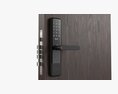 Xiaomi Aqara N200 Smart Door Lock Black 3Dモデル