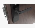 Xiaomi Aqara N200 Smart Door Lock Black 3D 모델 