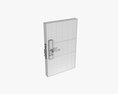 Xiaomi Aqara N200 Smart Door Lock Black Modello 3D