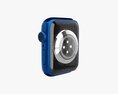 Apple Watch Series 6 Braided Solo Loop Blue 3Dモデル