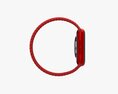 Apple Watch Series 6 Braided Solo Loop Red Modelo 3D