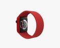 Apple Watch Series 6 Braided Solo Loop Red 3D模型