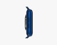 Apple Watch Series 6 Silicone Loop Blue 3D-Modell