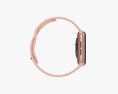 Apple Watch Series 6 Silicone Loop Gold 3D-Modell