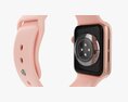 Apple Watch Series 6 Silicone Loop Gold Modelo 3D