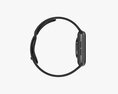Apple Watch Series 6 Silicone Loop Gray 3Dモデル