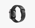 Apple Watch Series 6 Silicone Loop Gray Modelo 3D