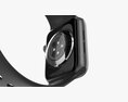 Apple Watch Series 6 Silicone Loop Gray Modelo 3d