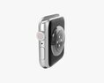 Apple Watch Series 6 Silicone Loop Silver Modelo 3d
