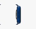 Apple Watch Series 6 Silicone Solo Loop Blue 3Dモデル
