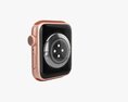 Apple Watch Series 6 Silicone Solo Loop Gold 3d model