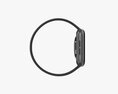 Apple Watch Series 6 Silicone Solo Loop Gray 3D-Modell