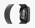 Apple Watch Series 6 Silicone Solo Loop Gray 3d model