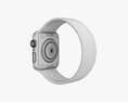 Apple Watch Series 6 Silicone Solo Loop Gray 3d model