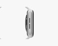 Apple Watch Series 6 Silicone Solo Loop Silver 3Dモデル